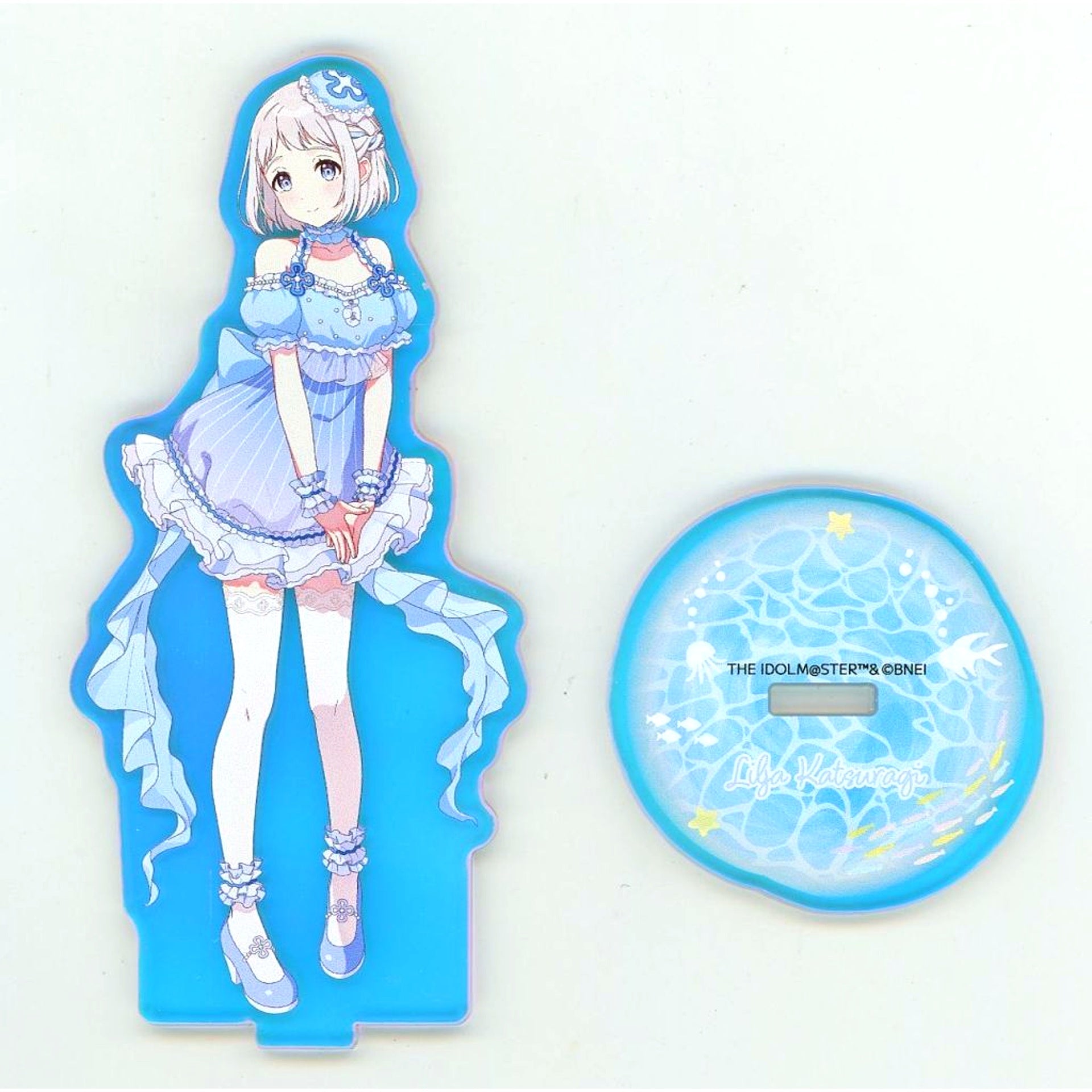 Lilja Katsuragi Gakuen Idolmaster x Sunshine Aquarium Aurora Acrylic Stand [USED]