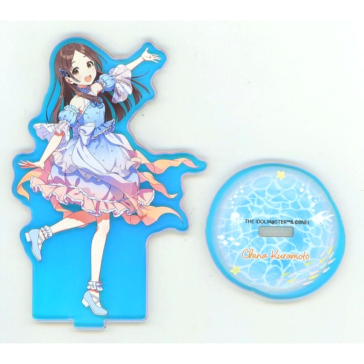 China Kuramoto Gakuen Idolmaster Aurora Acrylic Stand Sunshine Aquarium [USED]
