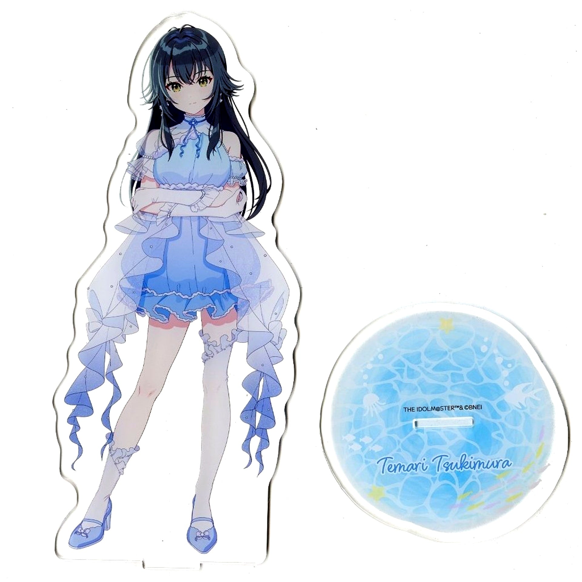 Temari Tsukimura Gakuen Idolmaster BIG Acrylic Stand Sunshine Aquarium Limited [USED]