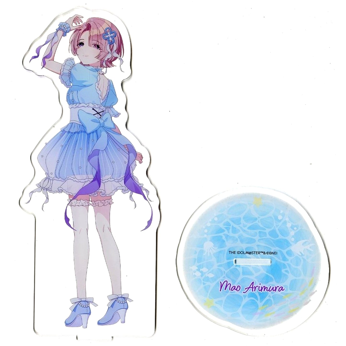 Mao Arimura Gakuen Idolmaster BIG Acrylic Stand Sunshine Aquarium Limited [USED]