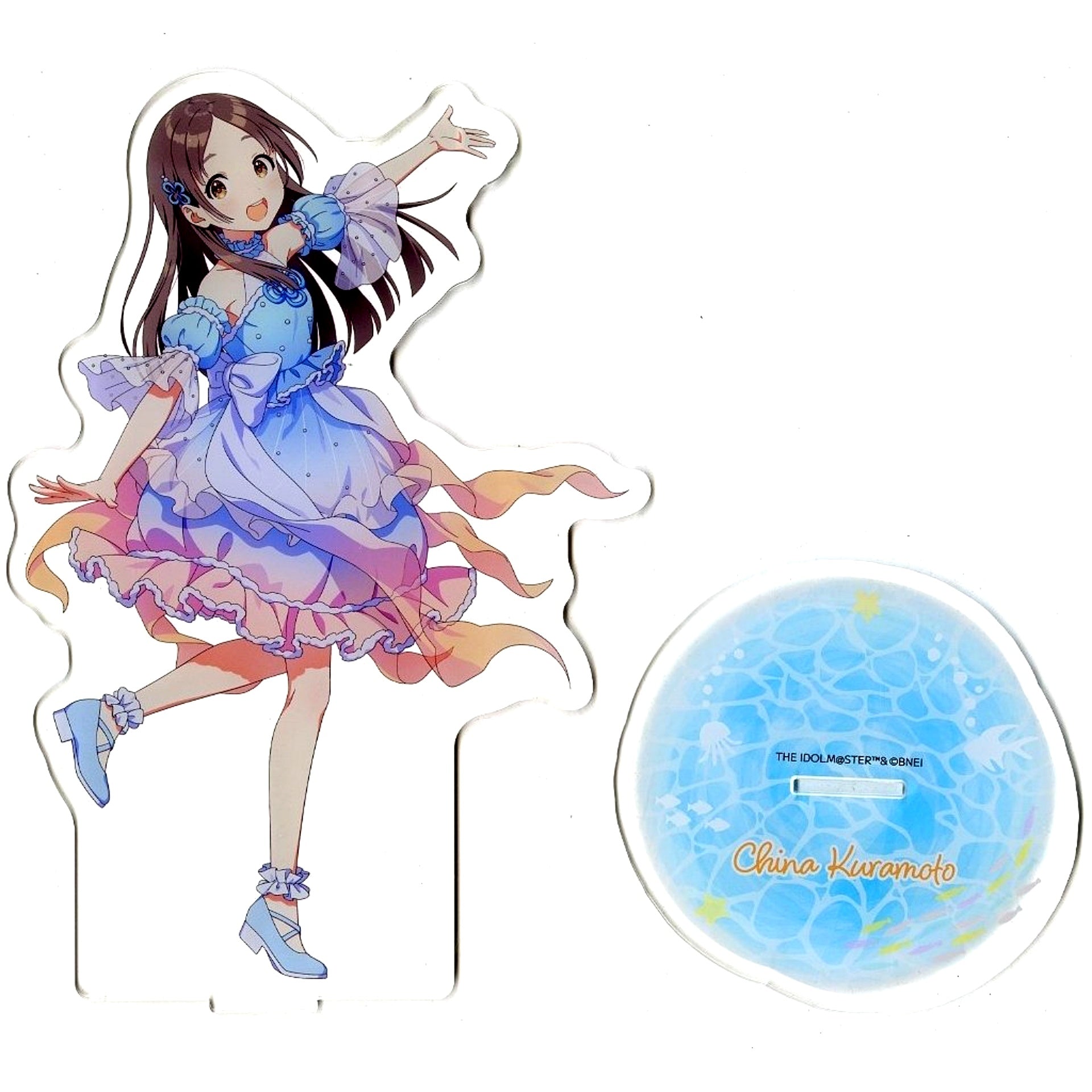 China Kuramoto Gakuen Idolmaster BIG Acrylic Stand Sunshine Aquarium Limited [USED]