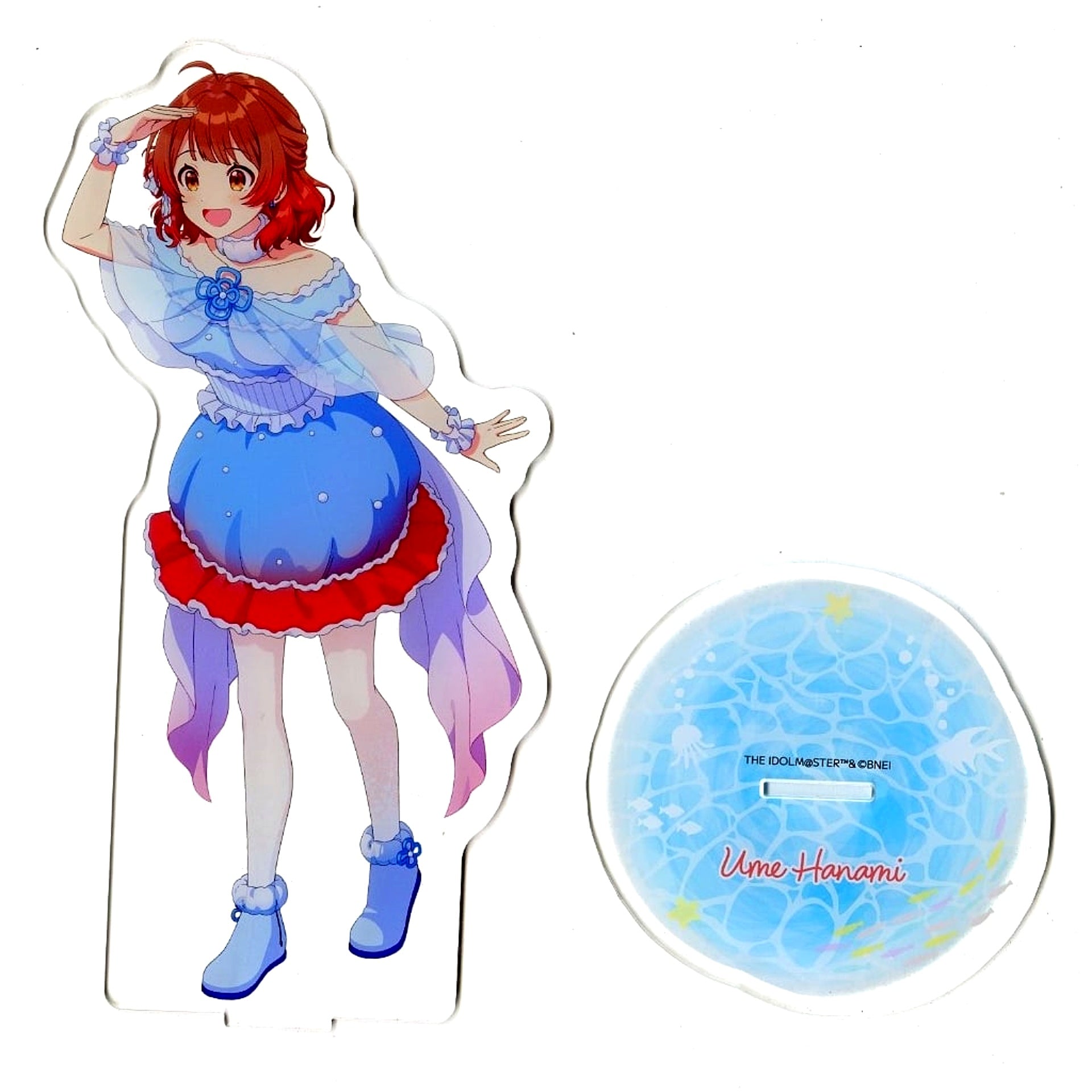 Ume Hanami Gakuen Idolmaster x Sunshine Aquarium Mail Order Limited BIG Acrylic Stand [USED]