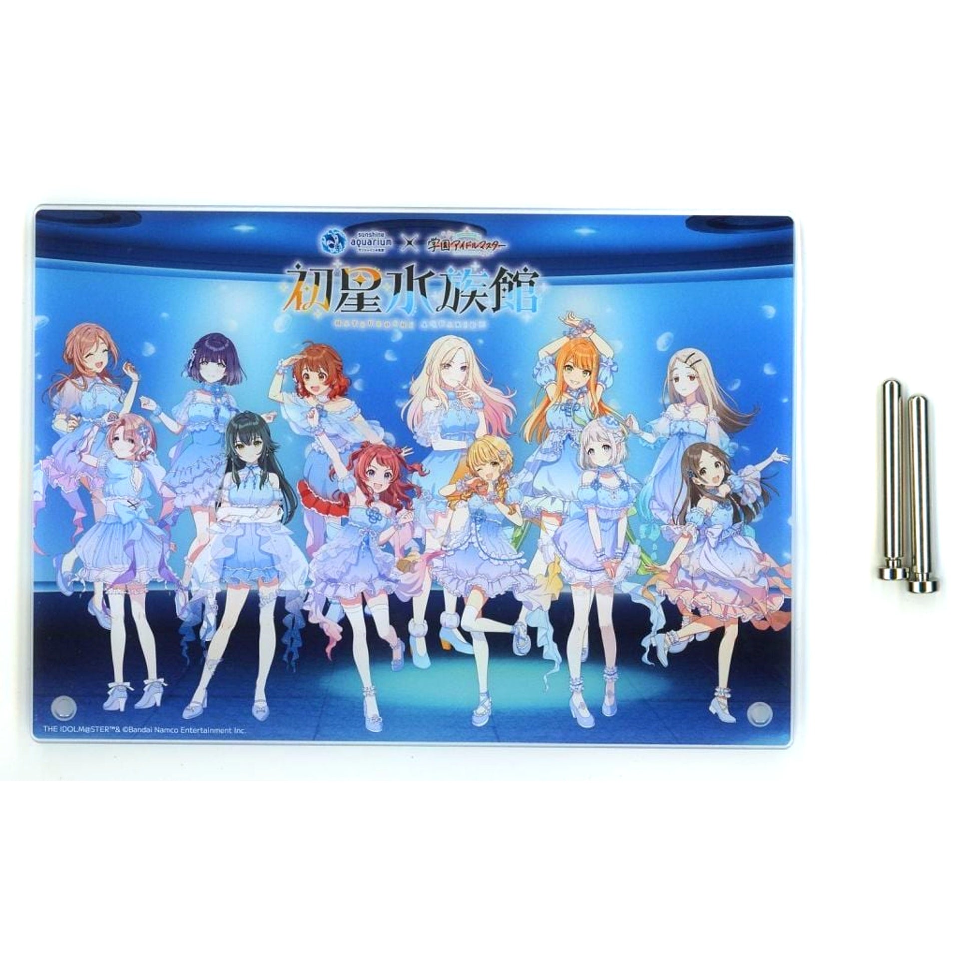Group Gakuen Idolmaster Acrylic Panel Sunshine Aquarium [USED]