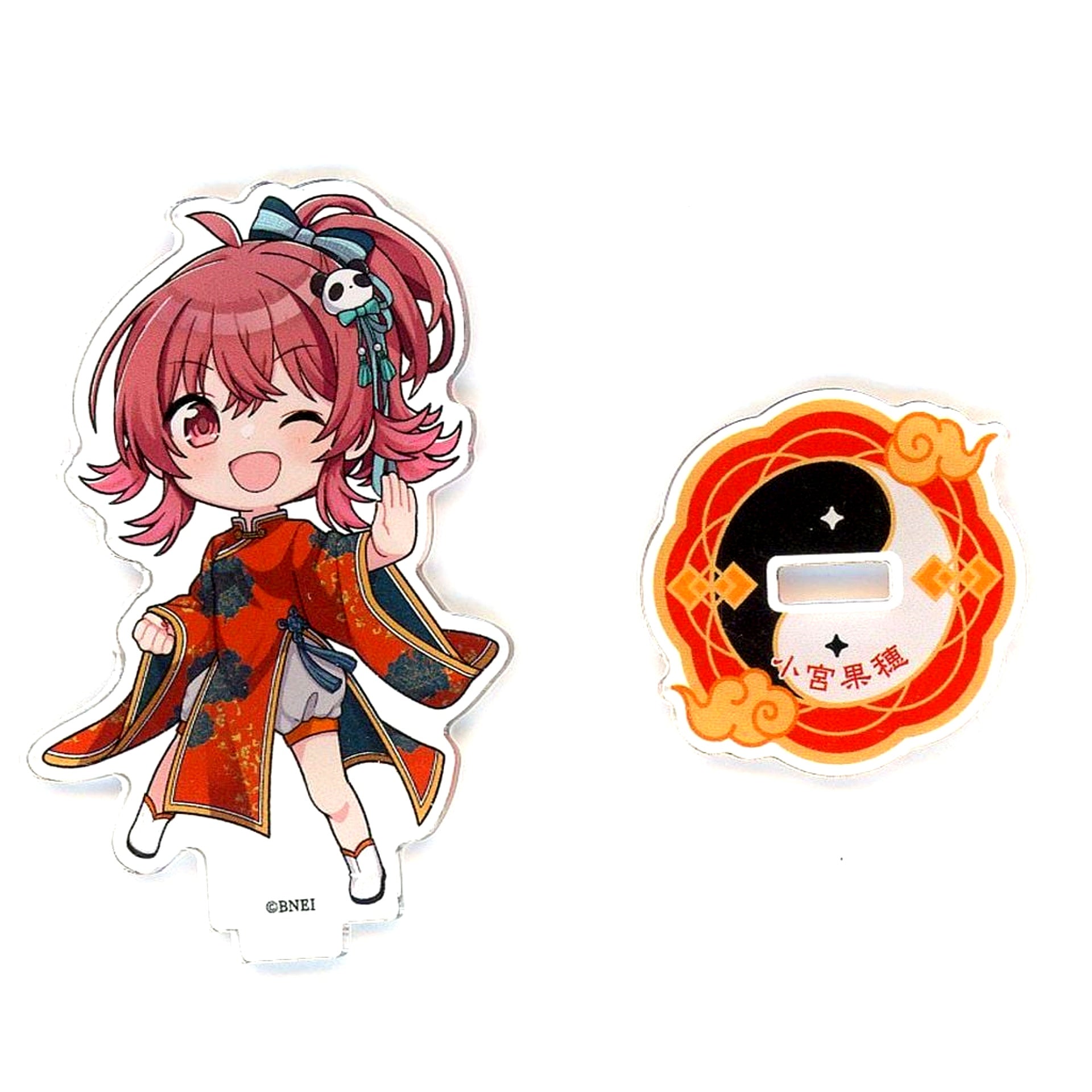 Kaho Komiya The Idolmaster Shiny Colors Mini Acrylic Stand Buto Yugi [USED]