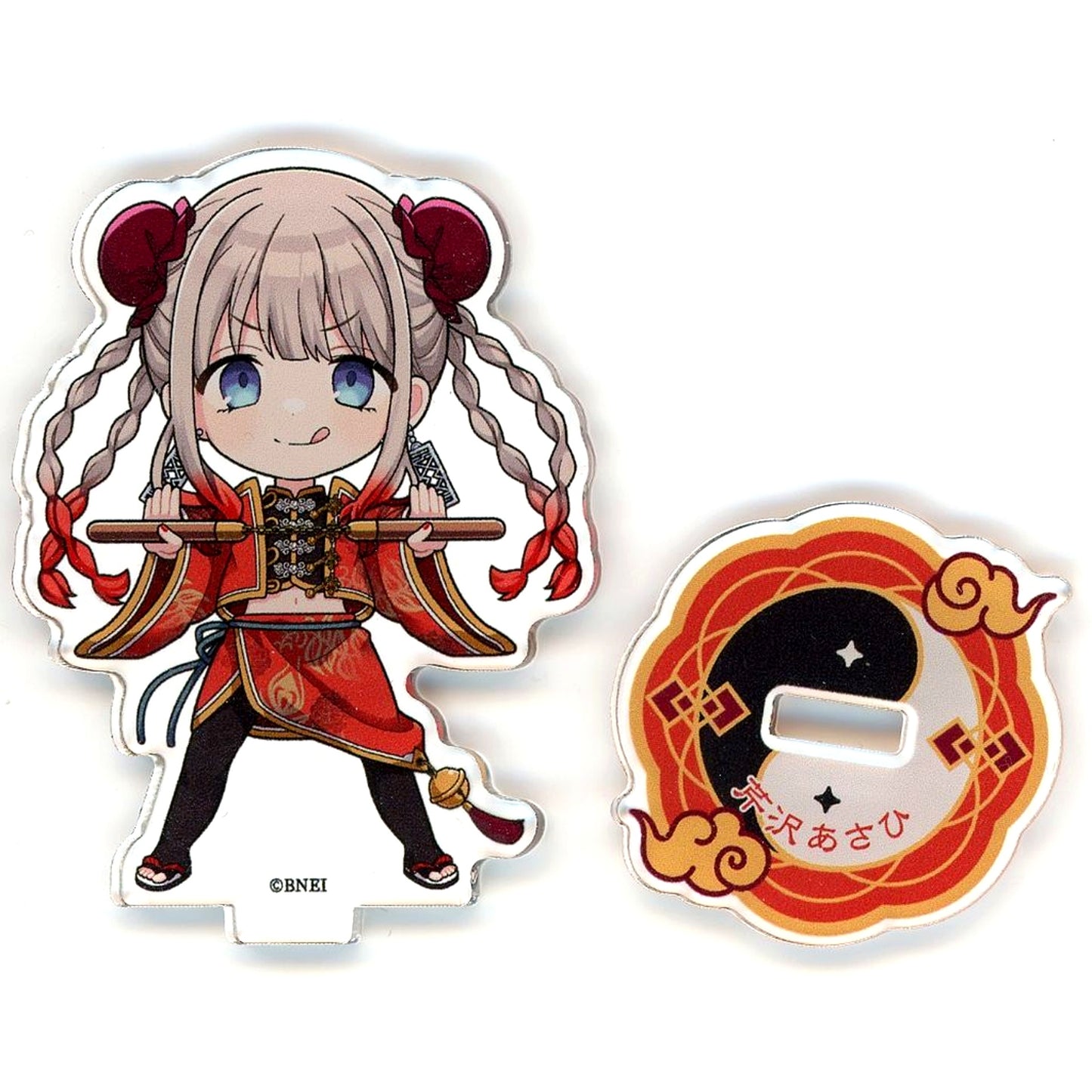 Asahi Serizawa The Idolmaster Shiny Colors SHHis POP UP SHOP Butou Yugi Trading Mini Character Acrylic Stand Butou Yugi [USED]