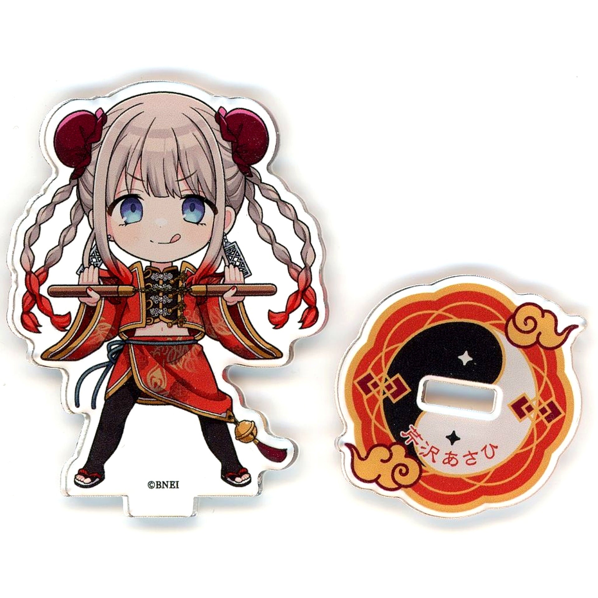 Asahi Serizawa The Idolmaster Shiny Colors SHHis POP UP SHOP Butou Yugi Trading Mini Character Acrylic Stand Butou Yugi [USED]