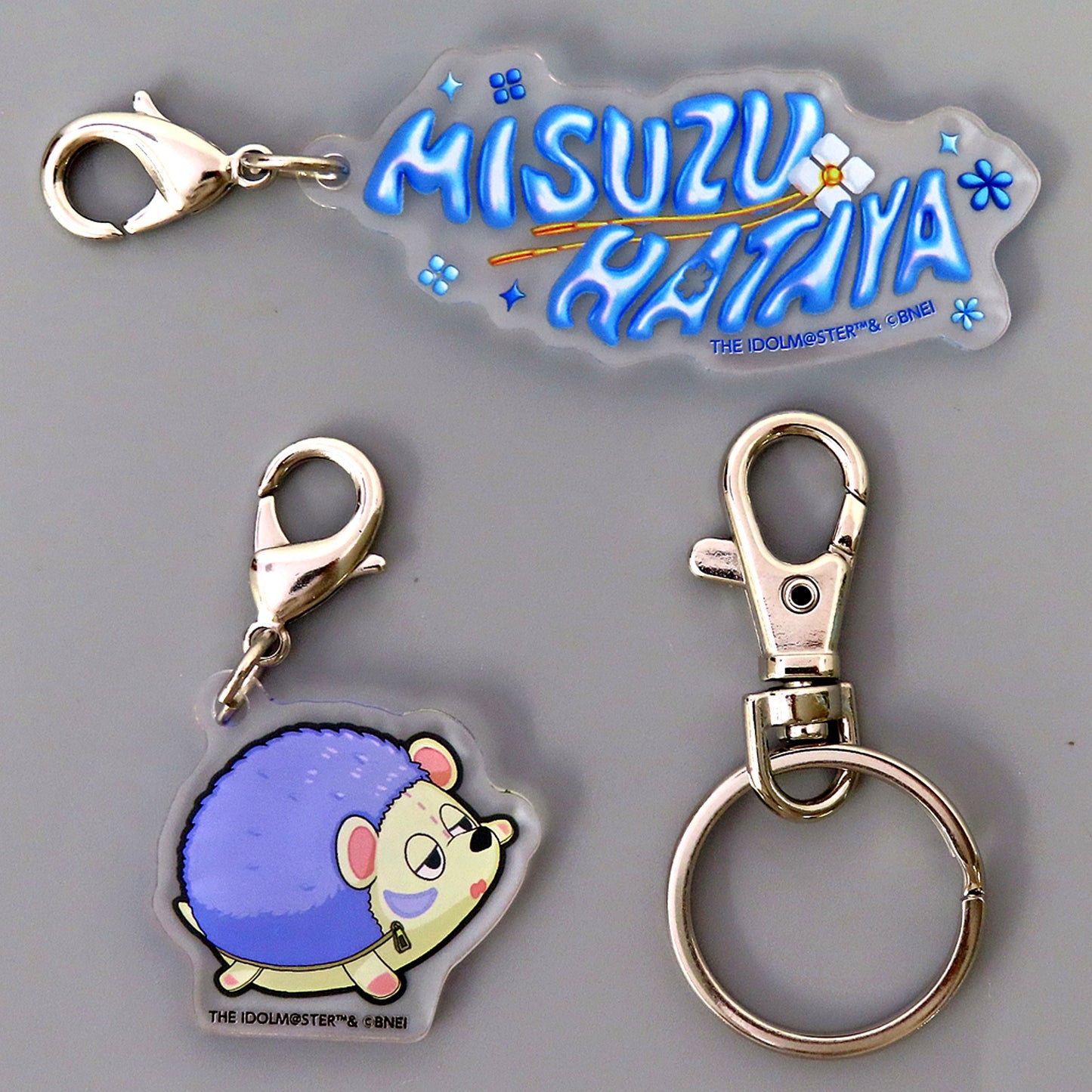 Misuzu Hataya Gakuen Idolmaster DEBUT LIVE Hatsu TOUR Official Name & Item Acrylic Charm [USED]