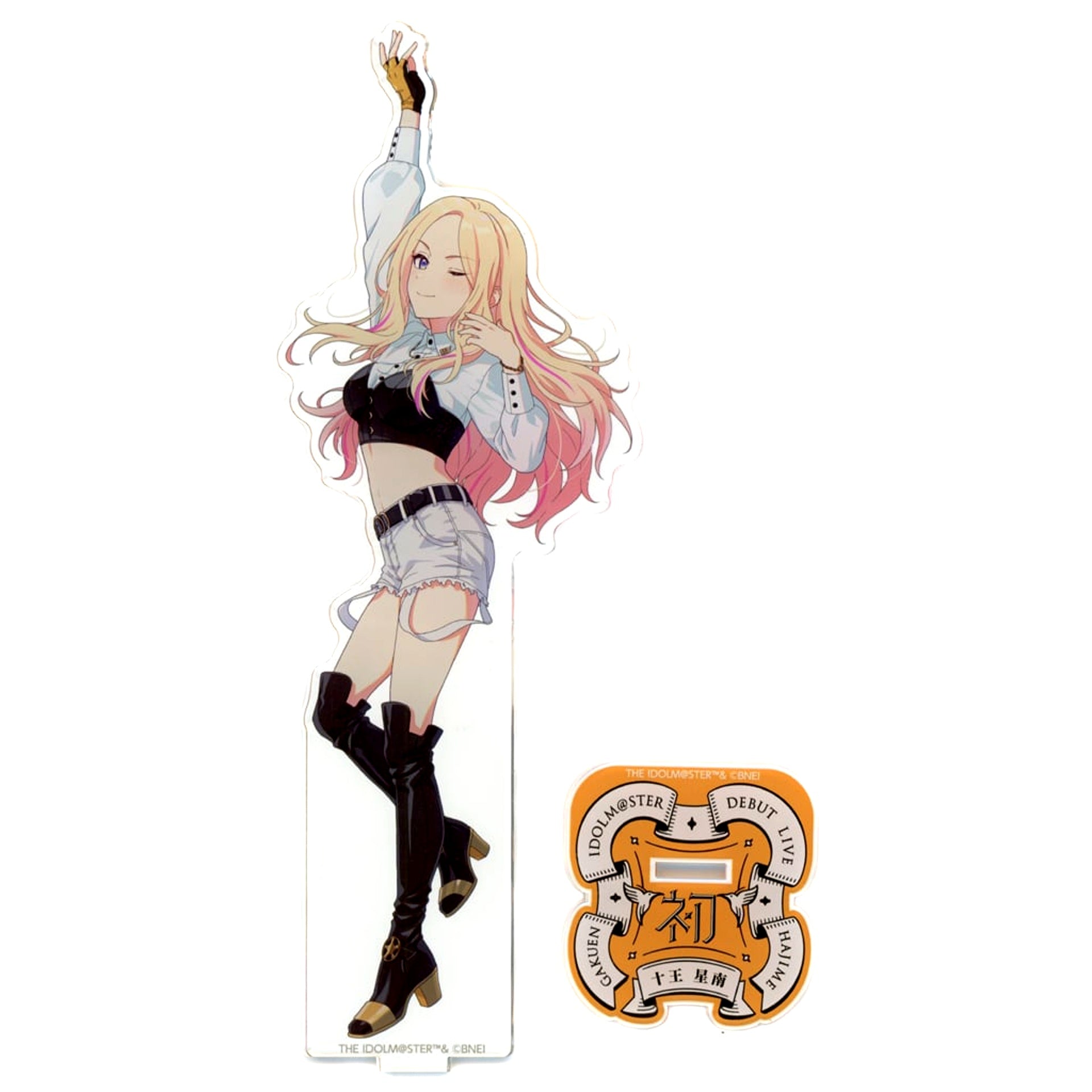 Sena Juo Gakuen Idolmaster Official Acrylic Stand DEBUT LIVE Hajime TOUR [USED]