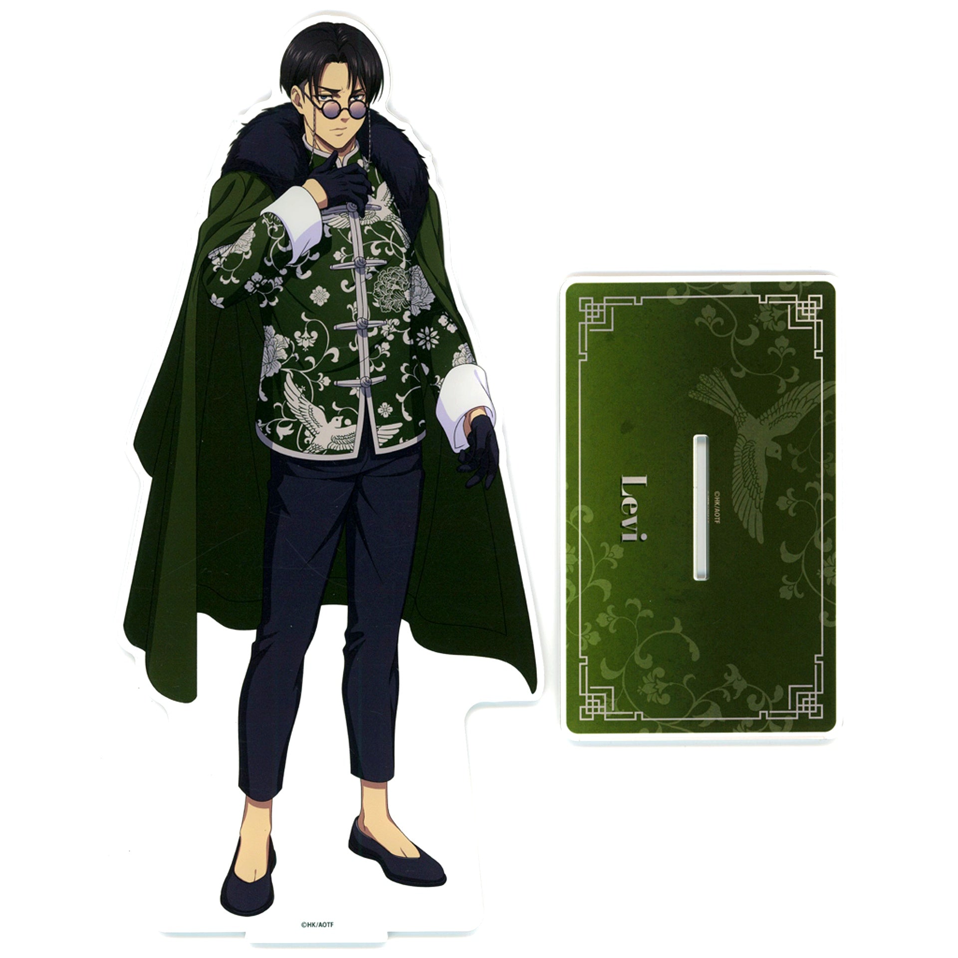 Levi Ackerman Extra Large Acrylic Stand Attack on Titan The Final Season x GiGO Collab Cafe [USED]