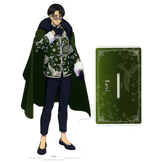 Levi Ackerman Extra Large Acrylic Stand Attack on Titan The Final Season x GiGO Collab Cafe [USED]
