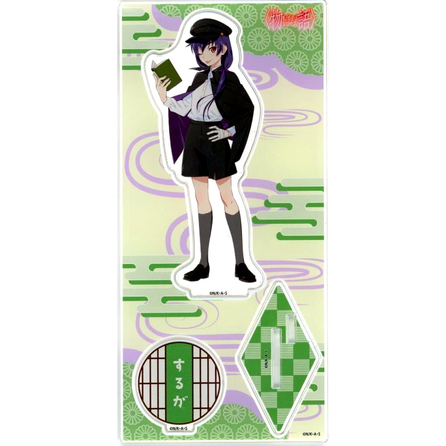 Suruga Kanbaru Monogatari Series Acrylic Stand "Monogatari Series POP UP SHOP in Shinjuku Marui Annex" [USED]