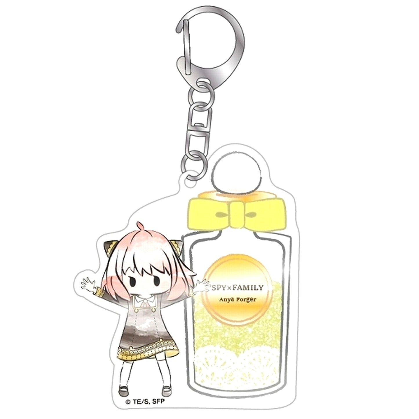 Anya Forger SPY x FAMILY Glitter Acrylic Keychain [USED]