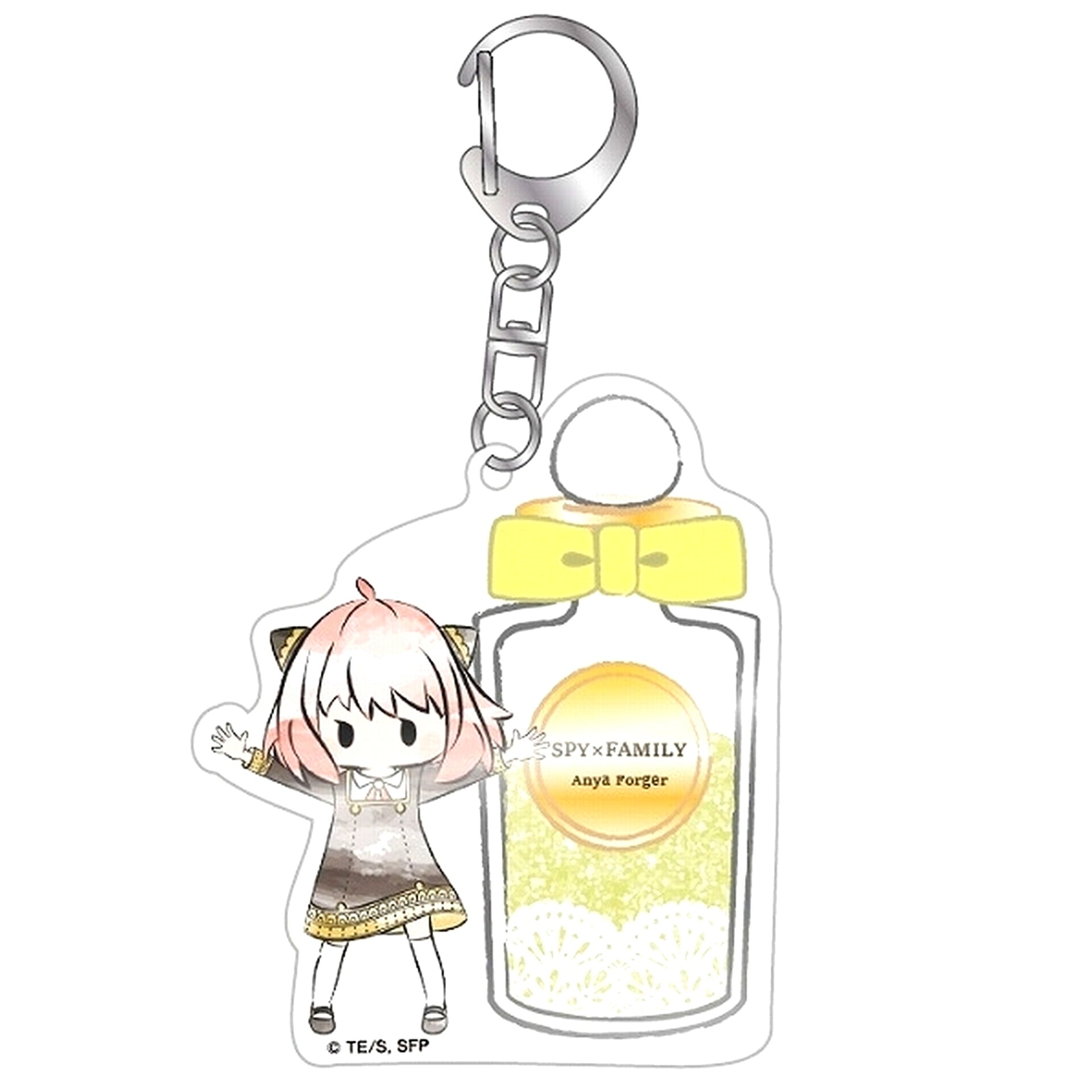 Anya Forger SPY x FAMILY Glitter Acrylic Keychain [USED]