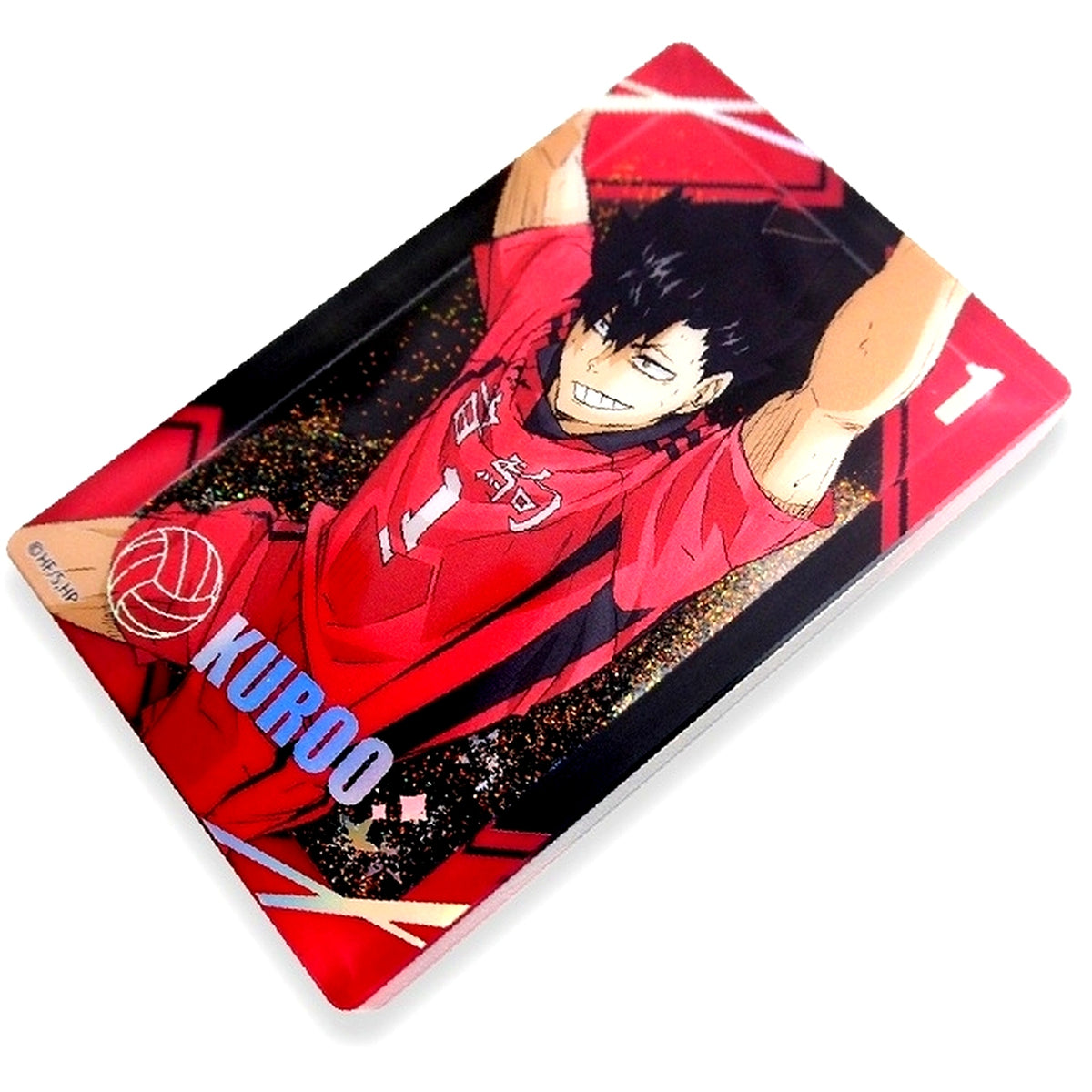 Tetsuro Kuroo Haikyu!! Glitter Acrylic Block [USED]