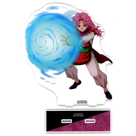 Genkai Oversized Acrylic Stand Yu Yu Hakusho Illustration Special Move Ver. Ichigeki Collection Button Prize [USED]