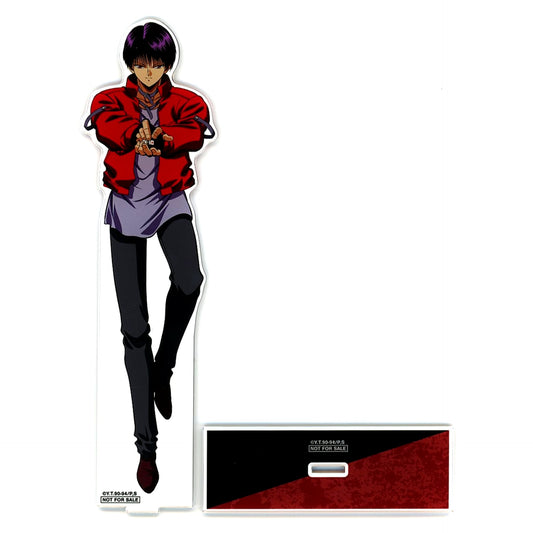 Kaname Hagiri Oversized Acrylic Stand Yu Yu Hakusho Illustration Special Move Ver. Ichigeki Collection Button Prize [USED]