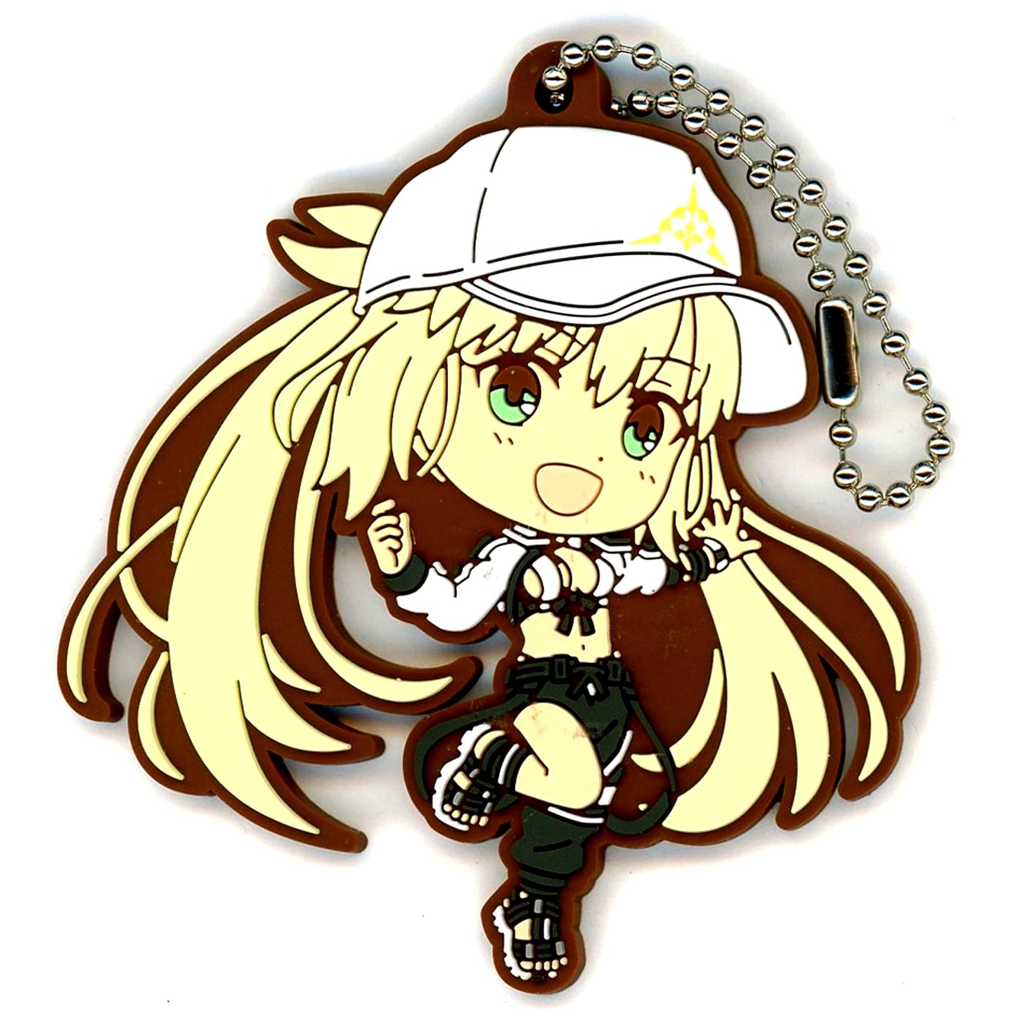 Berserker Altria Caster J Prize Rubber Charm Kyun Chara Illustrations Ichiban Kuji Fate/Grand Order Servant Summer Festival Returns [USED]