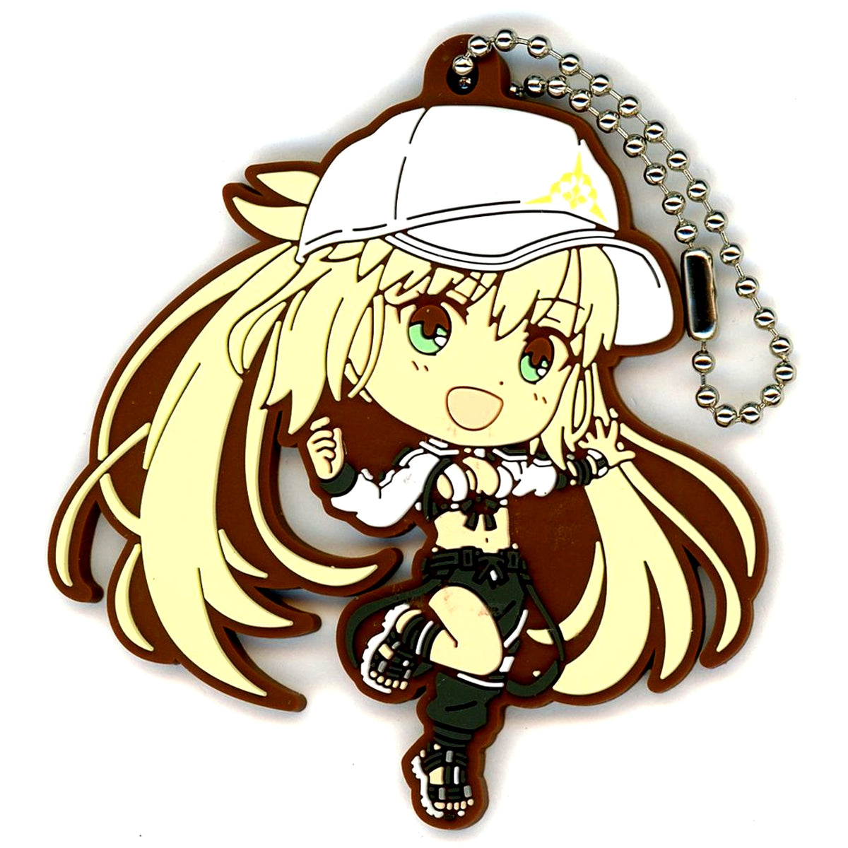 Berserker Altria Caster J Prize Rubber Charm Kyun Chara Illustrations Ichiban Kuji Fate/Grand Order Servant Summer Festival Returns [USED]