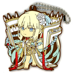 Fate/Grand Order Caster/Beach Queen Morgan Ichiban Kuji The Return of Servant Summer Festival!! Rubber Charm Kyunchara Illustrations Prize J Charm [USED]
