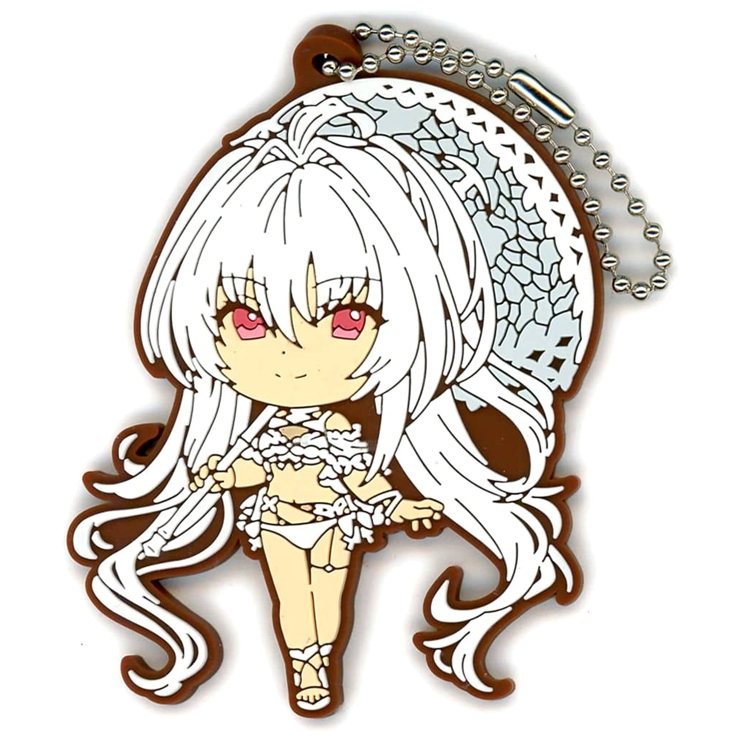 Fate/Grand Order Pretender/Lady Avalon Ichiban Kuji The Return of Servant Summer Festival!! Rubber Charm Kyunchara Illustrations Prize J [USED]