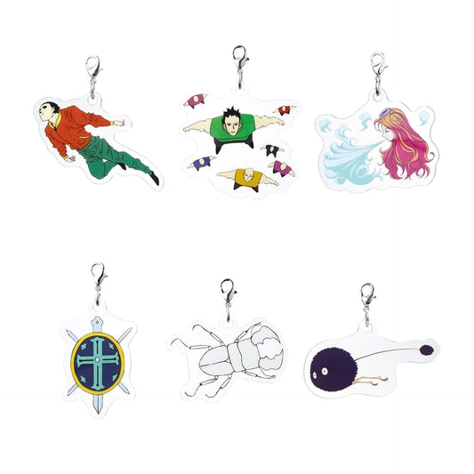 Hunter x Hunter Marimochi & Others All 6 Types Set Ichiban Kuji Greed Island G.I. Acrylic Charm Prize H [USED]