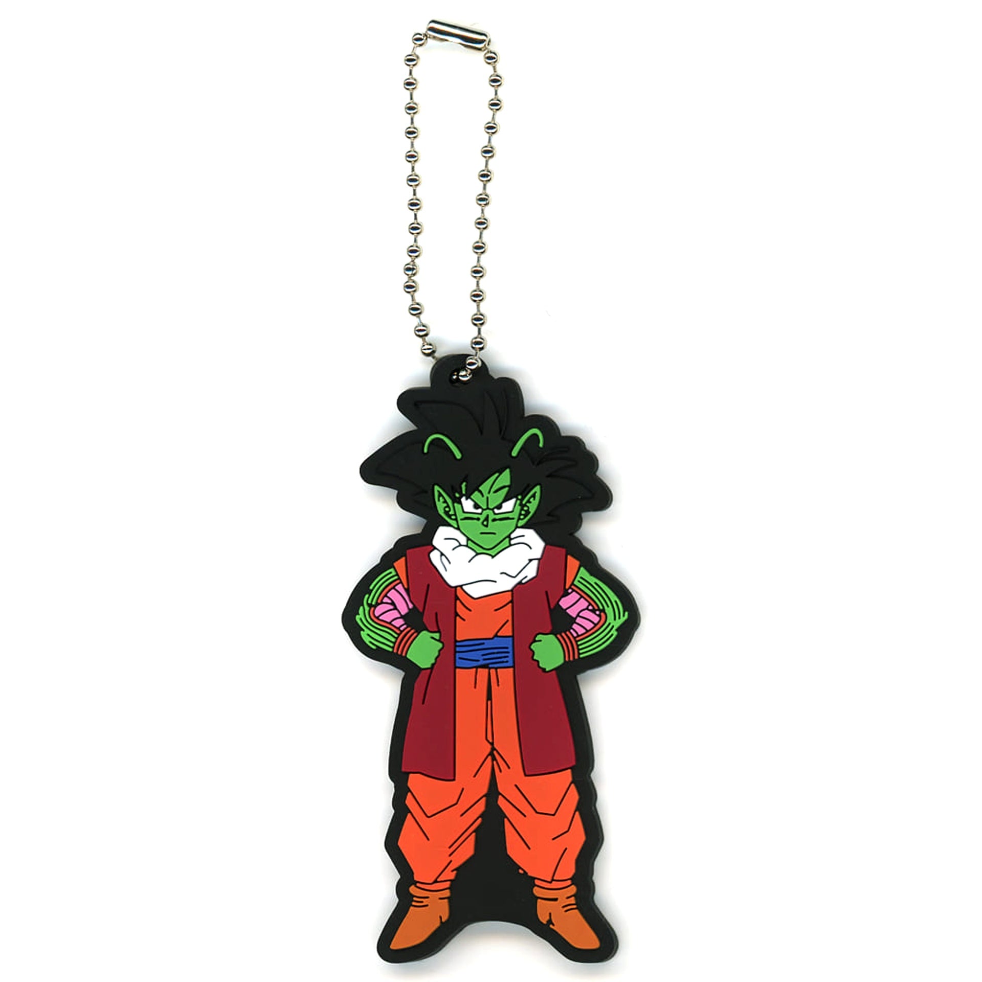 Dragon Ball Dende Son Goku Potara Fusion Ichiban Kuji VS Omnibus Ultimate Rubber Charm Prize G [USED]