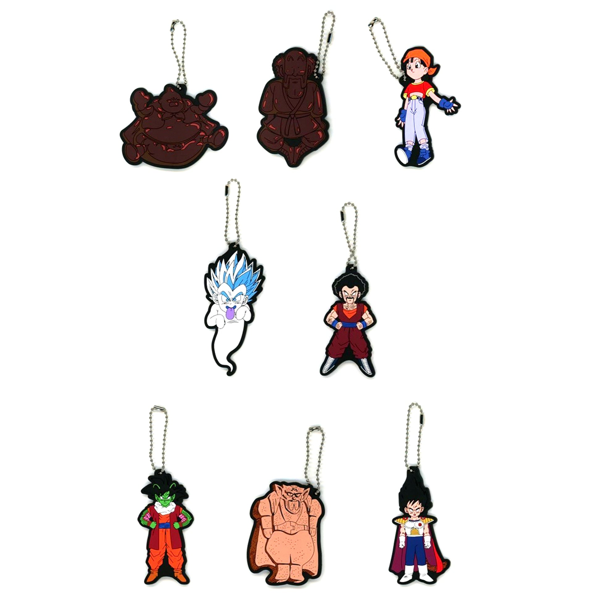 Set of 8 Rubber Strap Ichiban Kuji Dragon Ball VS Omnibus Ultimate Prize G [USED]