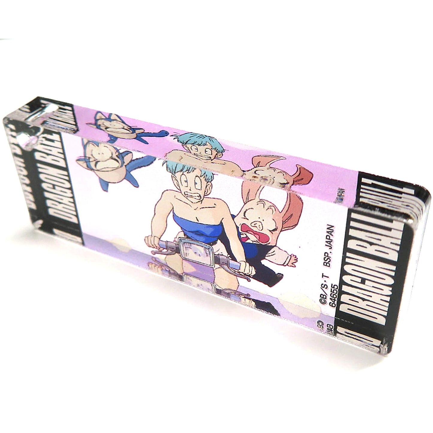 Dragon Ball Pu'ar Bulma Oolong Ichiban Kuji VS Omnibus Ultimate Acrylic Charms Prize I [USED]