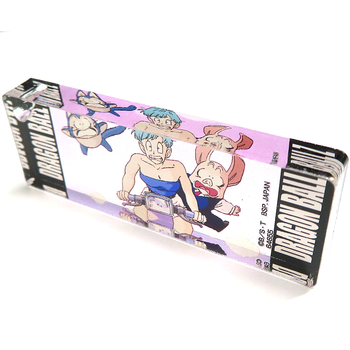 Dragon Ball Pu'ar Bulma Oolong Ichiban Kuji VS Omnibus Ultimate Acrylic Charms Prize I [USED]