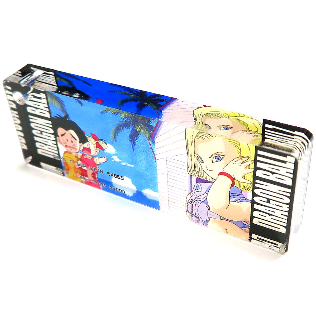 Krillin Family I Prize Acrylic Charm Ichiban Kuji Dragon Ball VS Omnibus Ultimate [USED]