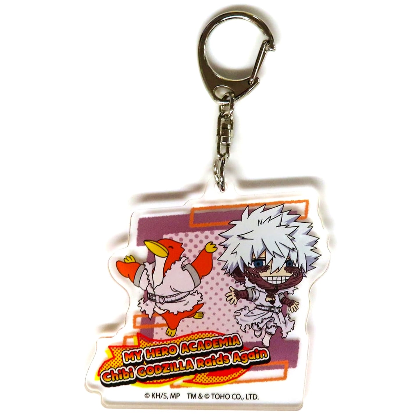 Dabi x Chibi Rodan My Hero Academia Chibi Godzilla Acrylic Keychain 01 [USED]