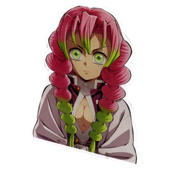 Demon Slayer: Kimetsu no Yaiba Mitsuri Kanroji KV Alternate Cut Bust-Up Acrylic Panel Hashira Event Opening Project Pillar Training Arc in ufotable Cafe Machi★Asobi Cafe ufotable Dining Exclusive Acrylic Stands [USED]