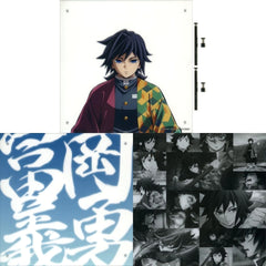 Demon Slayer: Kimetsu no Yaiba Giyu Tomiokau Hashira Training Arc Collage Layered Panel Hashira Event Opening Project Pillar Training Arc in ufotable Cafe Machi★Asobi Cafe ufotable Dining Exclusive Acrylic Item [USED]