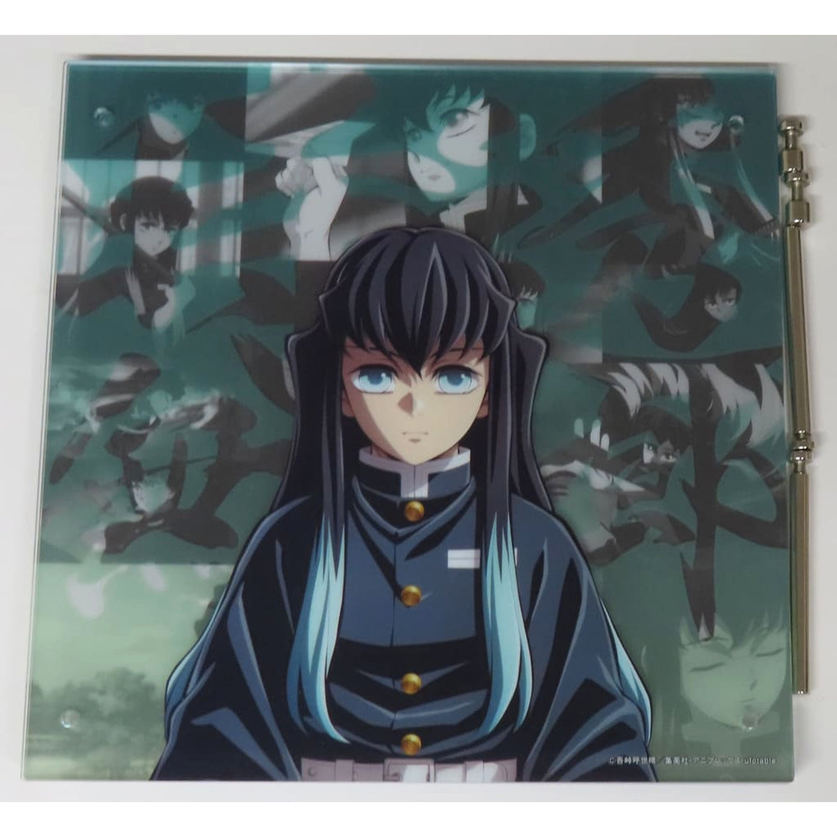 Demon Slayer: Kimetsu no Yaiba Muichirou Tokitou Hashira Training Arc Collage Layered Panel Hashira Event Opening Project Pillar Training Arc in ufotable Cafe Machi★Asobi Cafe ufotable Dining Exclusive Acrylic Item [USED]