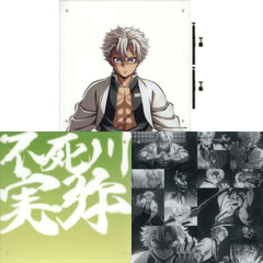 Demon Slayer: Kimetsu no Yaiba Sanemi Shinazugawa Hashira Training Arc Collage Layered Panel Hashira Event Opening Project Pillar Training Arc in ufotable Cafe Machi★Asobi Cafe ufotable Dining Exclusive Acrylic Item [USED]