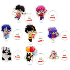 Set of 8 Ranma 1/2 POP UP STORE Trading Acrylic Stand [USED]