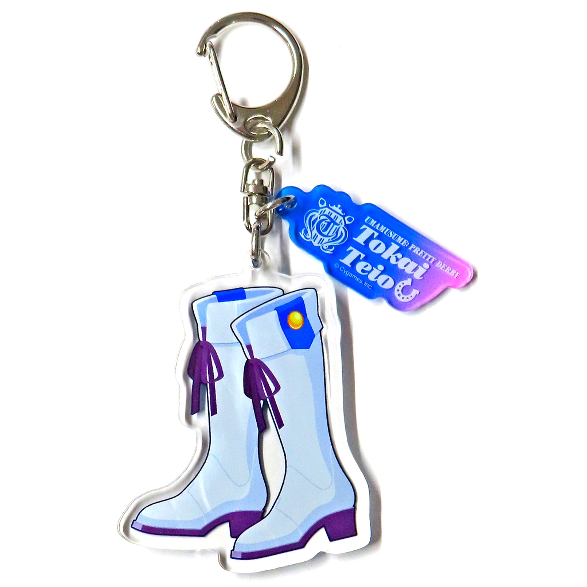 Tokai Teio Uma Musume Pretty Derby Official Trading Racing Shoes Acrylic Keychain Twinkle Circle! [USED]