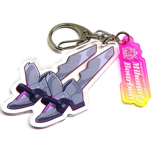 Mihono Bourbon Uma Musume Pretty Derby Twinkle Circle! Official Trading Racing Shoe Acrylic Keychain [USED]