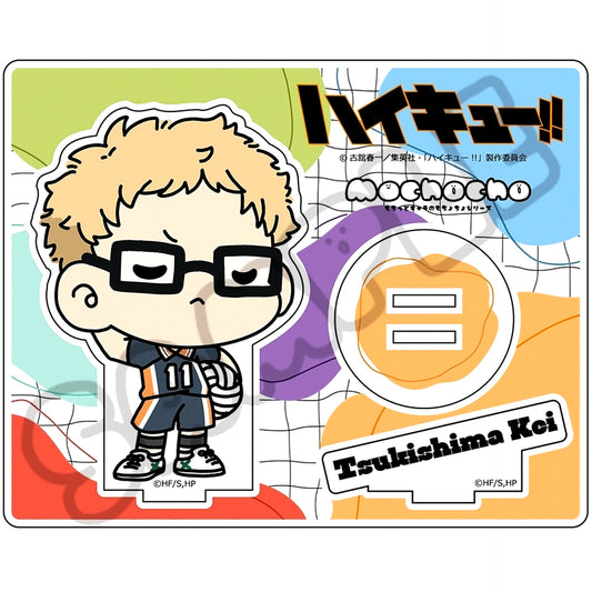 M-YA Kei Tsukishima Minna mochocho!-ka Daisakusen Vol. 3 Acrylic Stand Haikyu!! [USED]