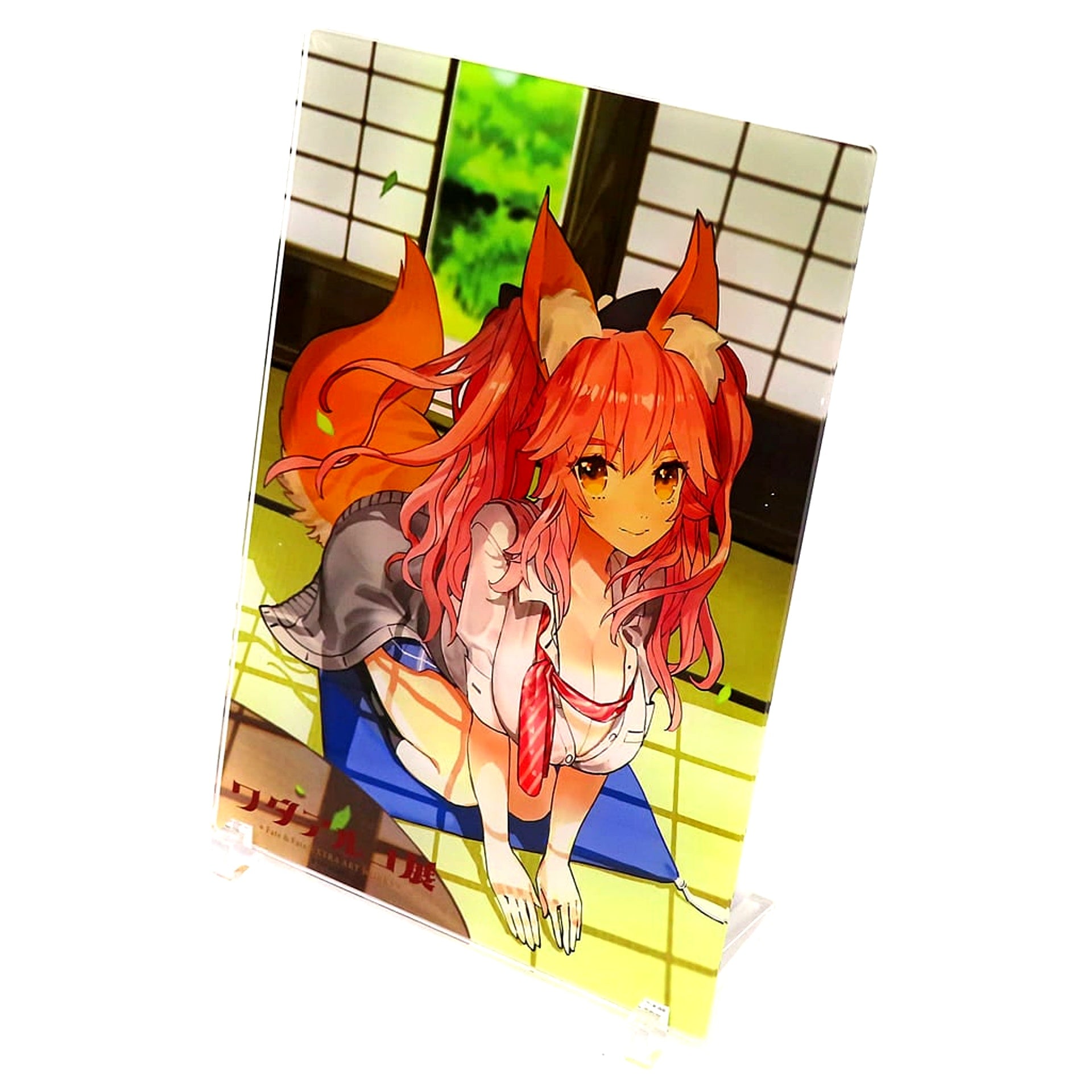 Tamamo-no-Mae Wada Arco Exhibition Fate & Fate/EXTRA ART WORKS Acrylic Board Ishikawa Venue Limited [USED]