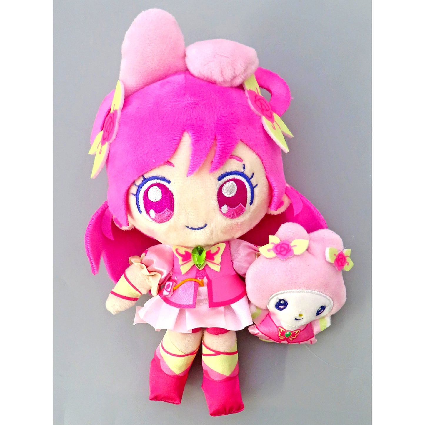 Cure Dream x My Melody Yes! Precure 5 GoGo! x Sanrio Characters Mascot Holder [USED]
