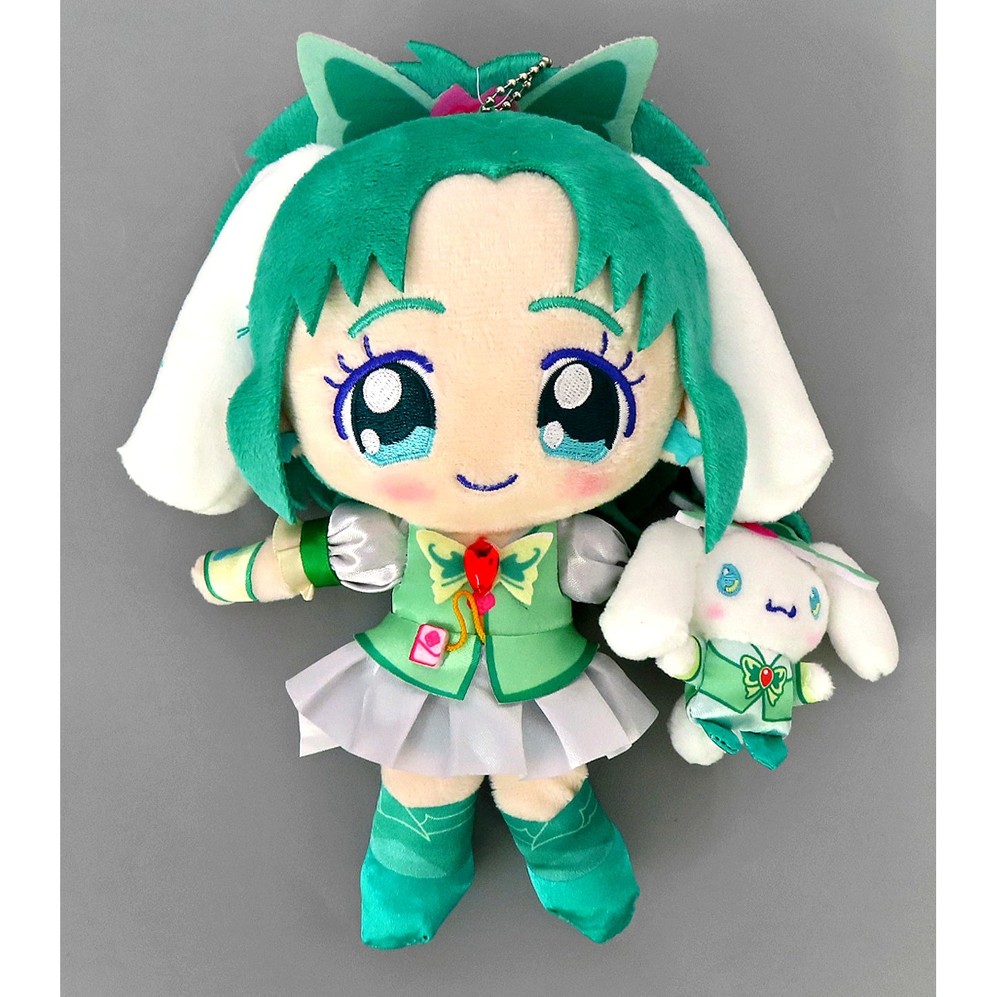 Cure Mint x Cinnamoroll Yes! Precure 5 GoGo! x Sanrio Characters Mascot Holder [USED]