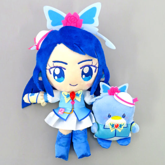 Cure Aqua x Tuxedo Sam Yes! PreCure 5 GoGo! x Sanrio Characters Mascot Holder [USED]