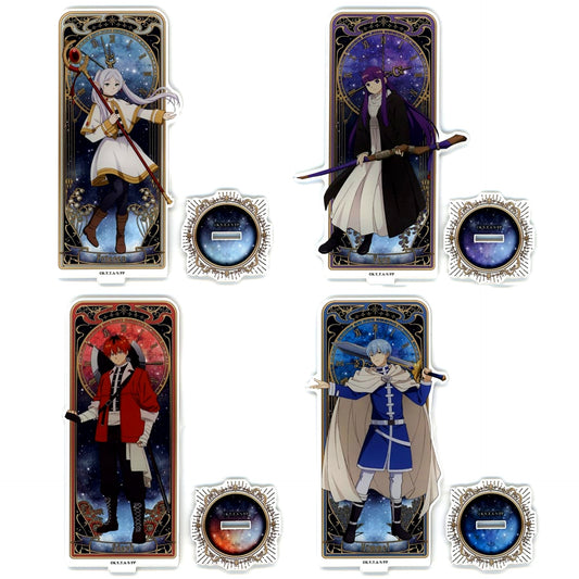 Set of 4 Acrylic Stand WEB Kuji Frieren Beyond Journeys End Part 2 D Prize [USED]