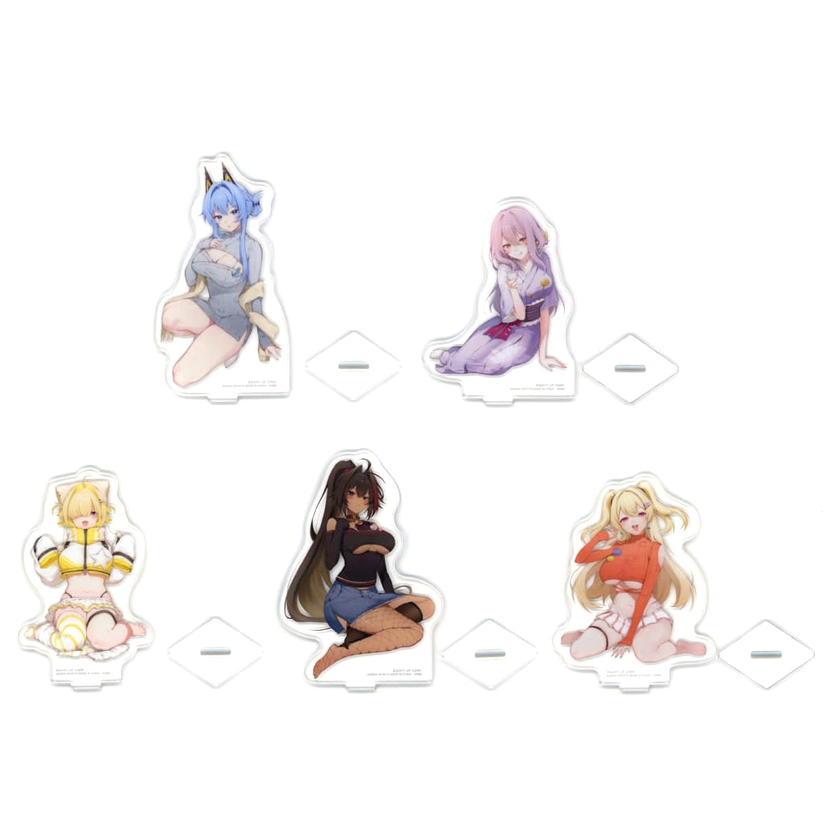 Goddess of Victory: Nikke Helm & Others All 5 Types Set Ichiban Kuji Chapter 4 Acrylic Stand Prize E Acrylic Stands [USED]