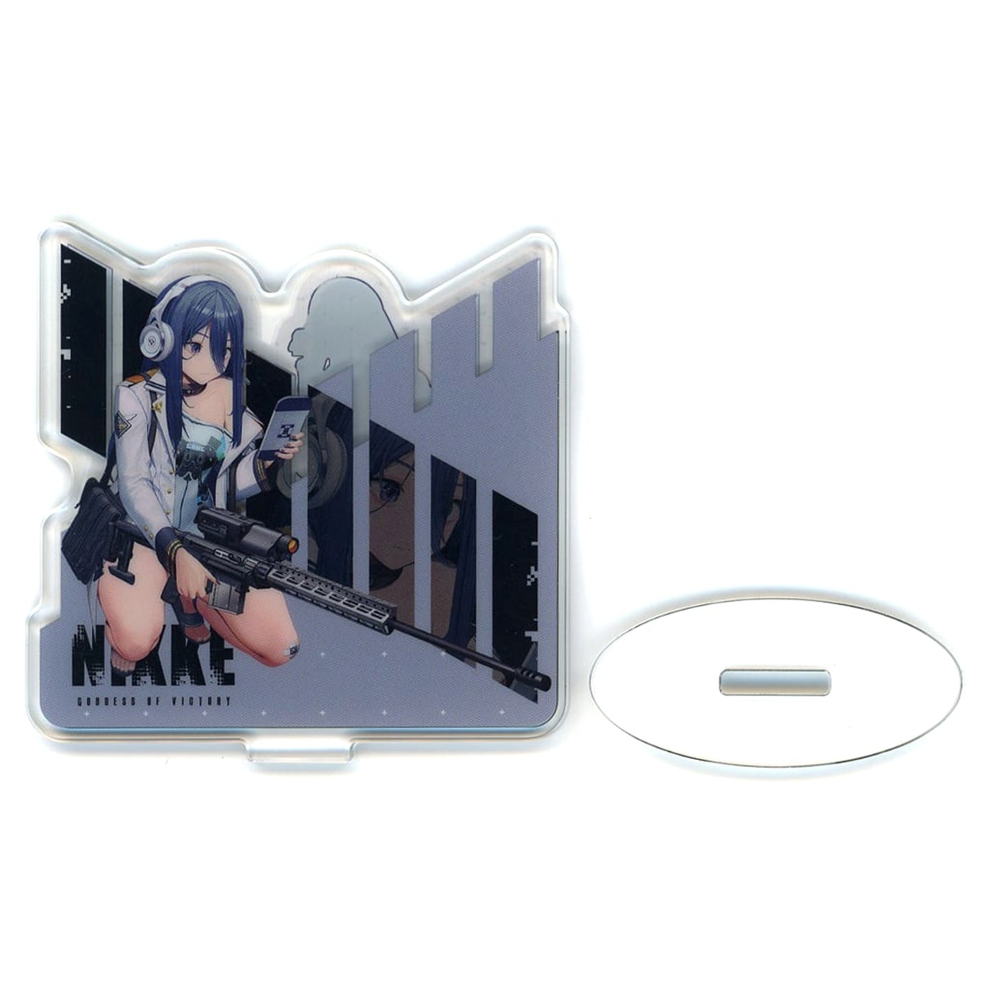 Goddess of Victory: Nikke Exia Ichiban Kuji Chapter 4 Double-Sided Battle Acrylic Stand ONE Prize H [USED]