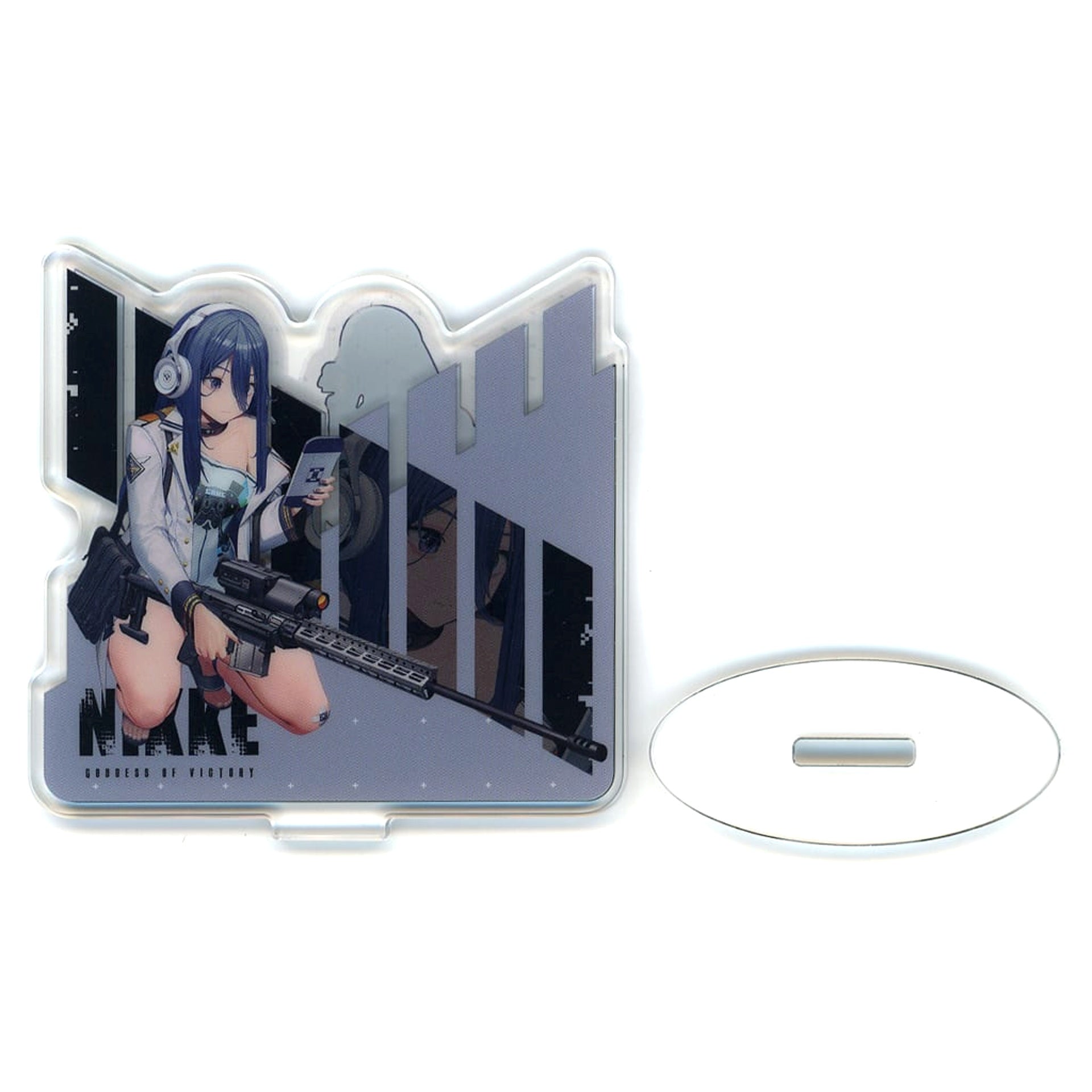 Goddess of Victory: Nikke Exia Ichiban Kuji Chapter 4 Double-Sided Battle Acrylic Stand ONE Prize H [USED]
