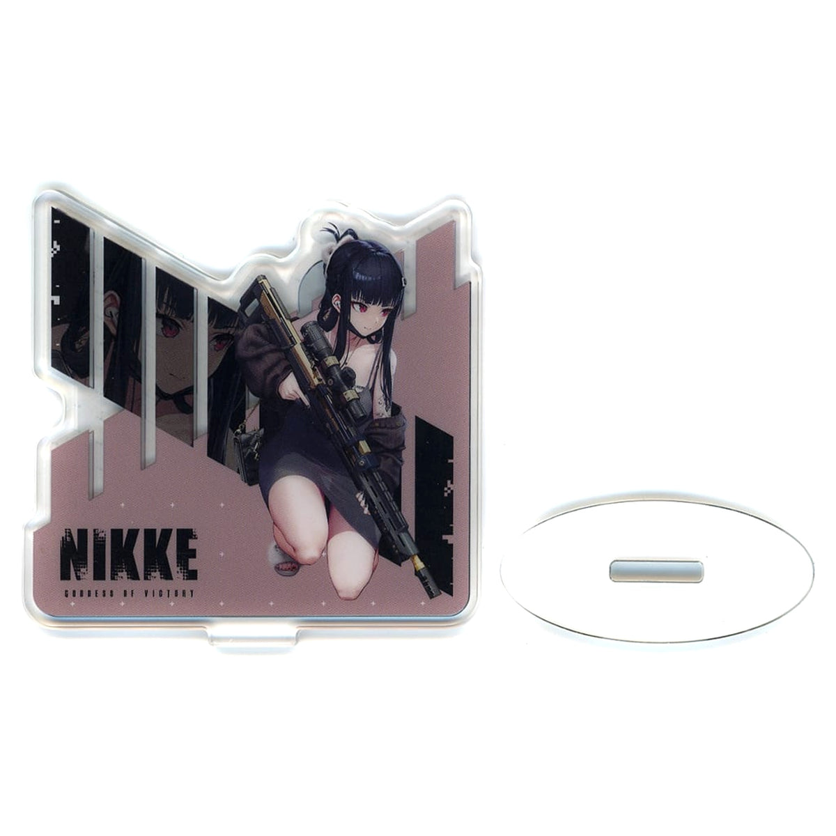 Goddess of Victory: Nikke D: Killer Wife Ichiban Kuji Chapter 4 Double-Sided Battle Acrylic Stand ONE Prize H Acrylic Stands [USED]