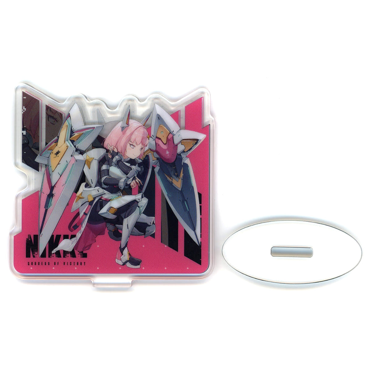Ichiban Kuji Goddess of Victory: NIKKE Chapter 4 Noah Double-Sided Battle Acrylic Stand TWO Prize I Acrylic Stands [USED]