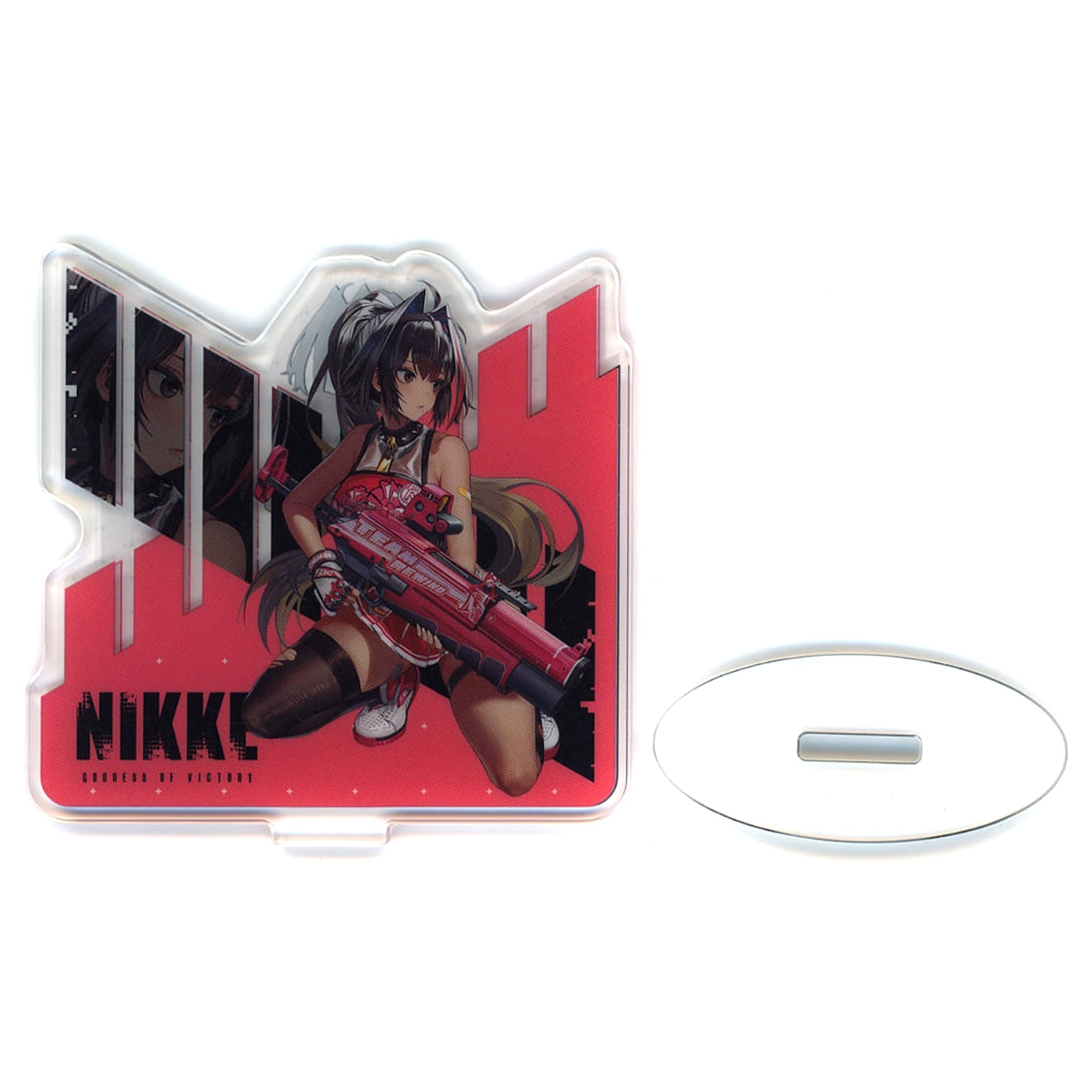 Goddess of Victory: Nikke Bay Ichiban Kuji Chapter 4 Double-Sided Battle Acrylic Stand TWO Prize I [USED]